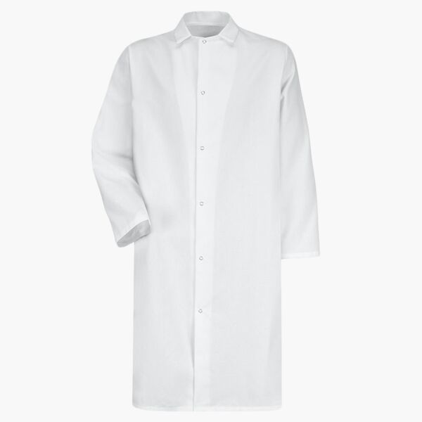 Unisex Gripper - Front Butcher Frock - No Pockets Thumbnail