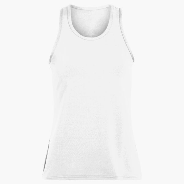 Women's Solid Racerback Tank Top Thumbnail