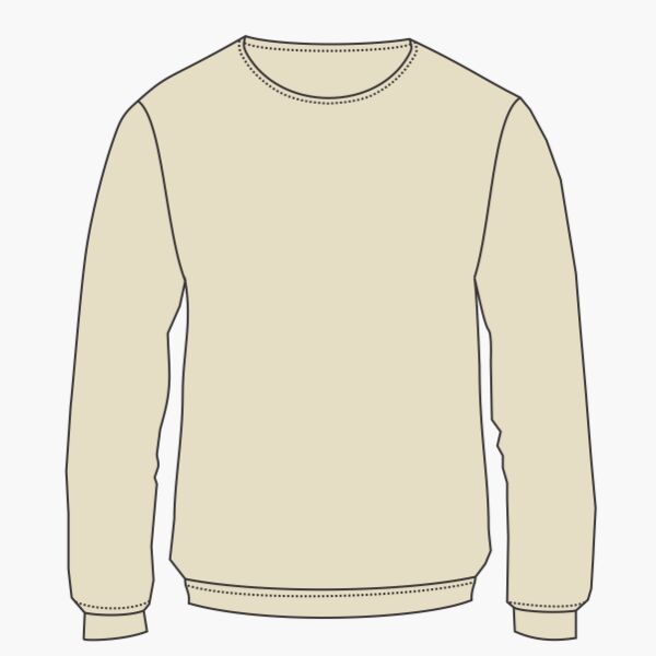 Unisex USA-Made Super Heavy Oversized Crewneck Sweatshirt Thumbnail