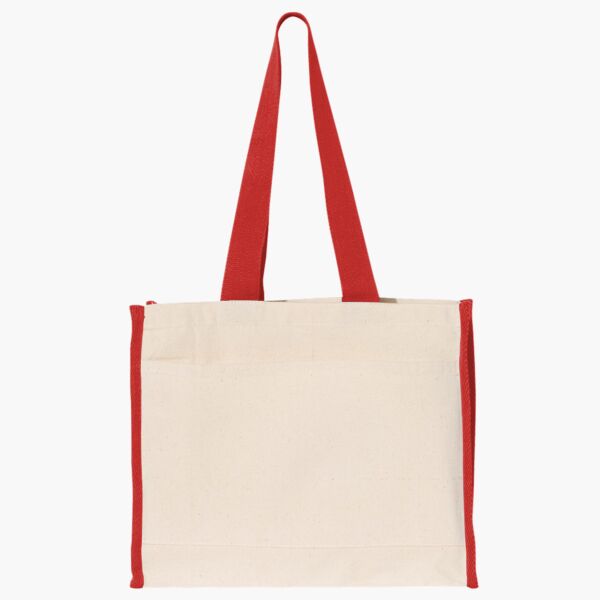14L Tote with Contrast-Color Handles Thumbnail