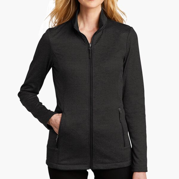 Women's Collective Striated Fleece Jacket Thumbnail