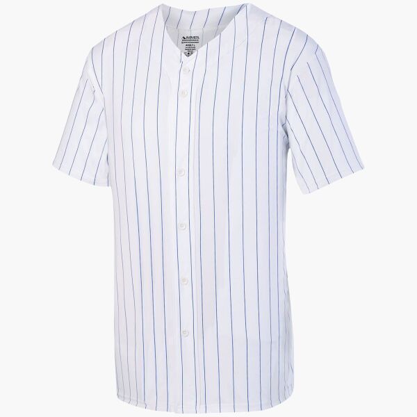 Youth Pinstripe Full-Button Jersey Thumbnail