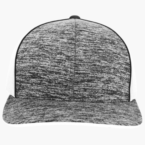 Aggressive Heather Trucker Snapback Cap Thumbnail