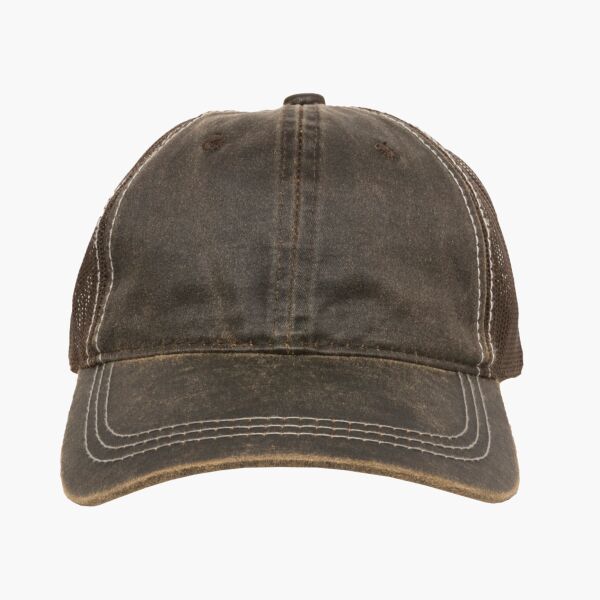 Weathered Cotton Mesh Back Cap Thumbnail