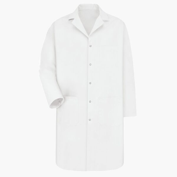 Unisex Gripper Front Lab Coat Thumbnail