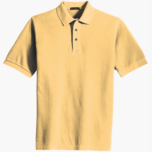 Heavyweight Cotton Pique Polo Thumbnail