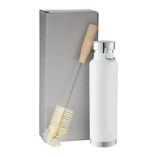 Thor Copper Vacuum Bottle with Brush 22oz Thumbnail