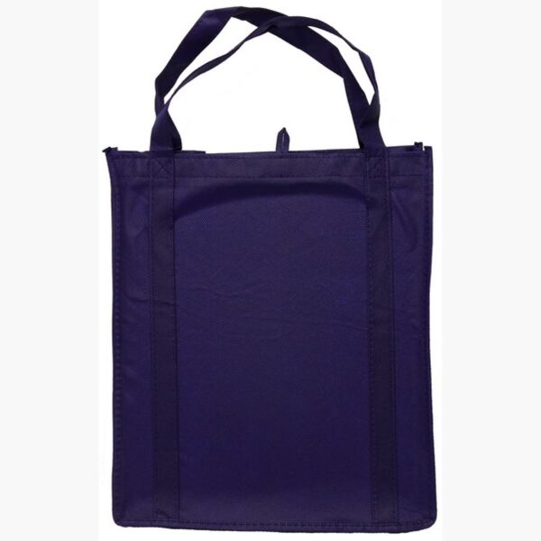 NON-WOVEN SHOPPER TOTE WITH PLASTIC STABILITY INSERT Thumbnail