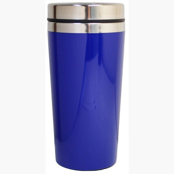 16 OZ. STAINLESS STEEL INTERIOR TRAVEL TUMBLER Thumbnail