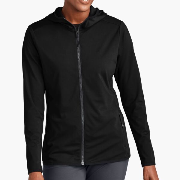 Ladies Circuit Hooded Full Zip Thumbnail