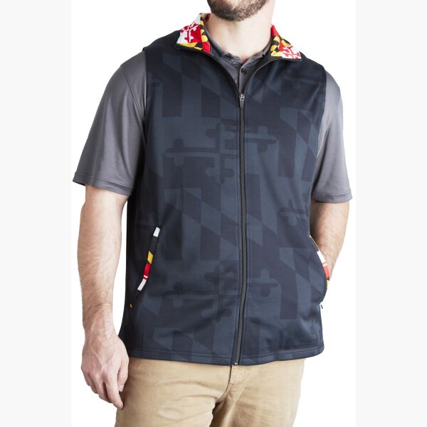 Mens Maryland Flag Printed Vest Thumbnail