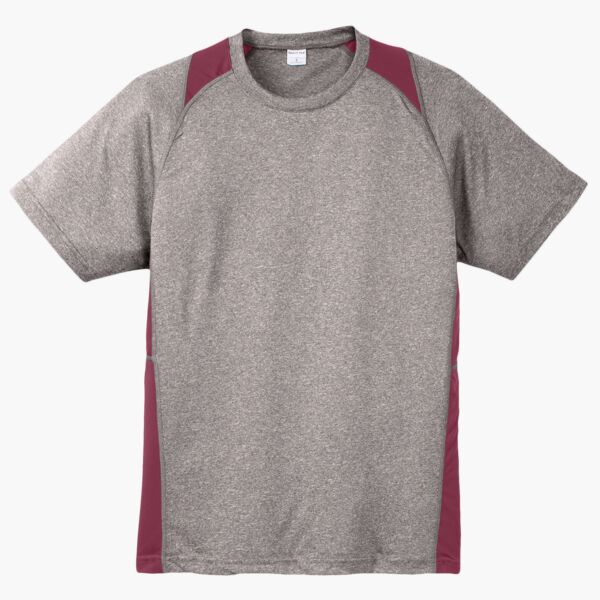 Heather Colorblock Contender  Tee Thumbnail