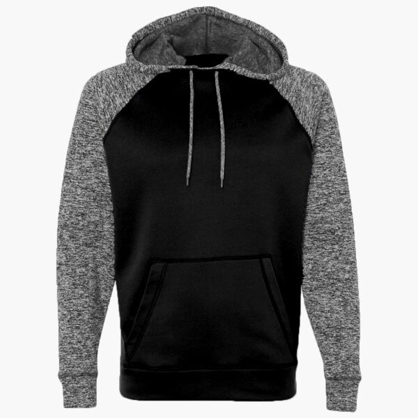 Colorblocked Cosmic Fleece Hooded Sweatshirt Thumbnail