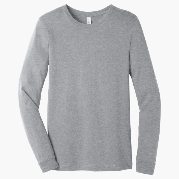 Unisex Heather CVC Long Sleeve Tee Thumbnail