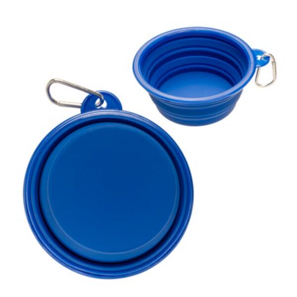 FEED 'N GO COLLAPSIBLE PET BOWL WITH CARABINER Thumbnail