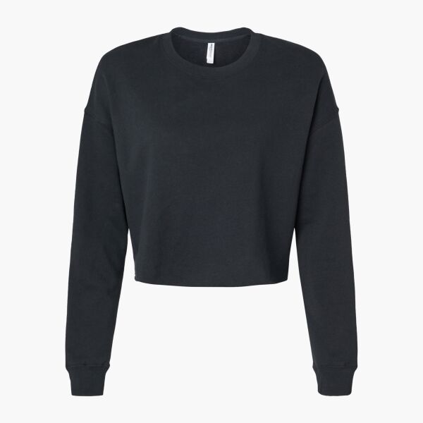 Women's Lightweight Cropped Crew Pullover Thumbnail