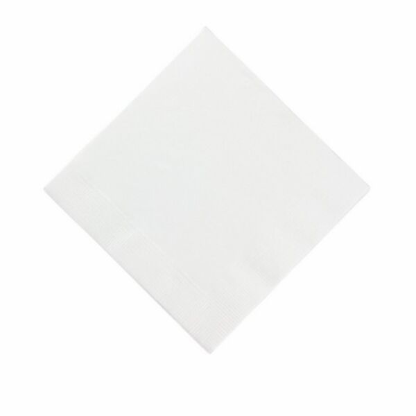 WHITE 3 PLY BEVERAGE NAPKINS Thumbnail