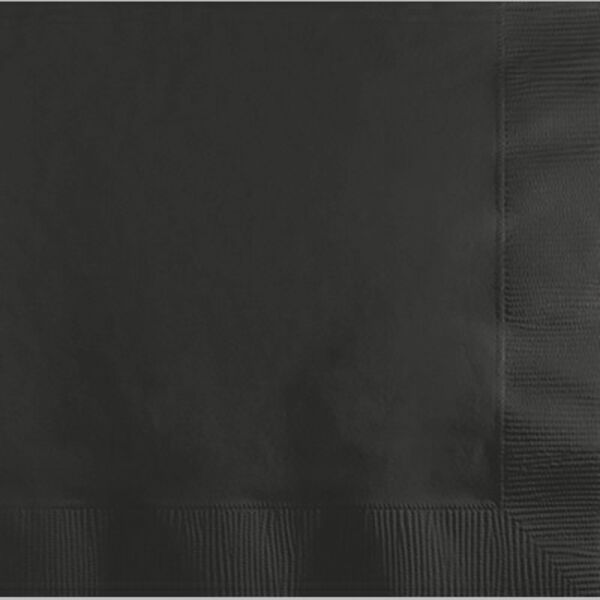 BEVERAGE NAPKINS | 3-PLY BLACK OR NAVY BLUE 5"X 5" COIN EDGE EMBOSSING Thumbnail