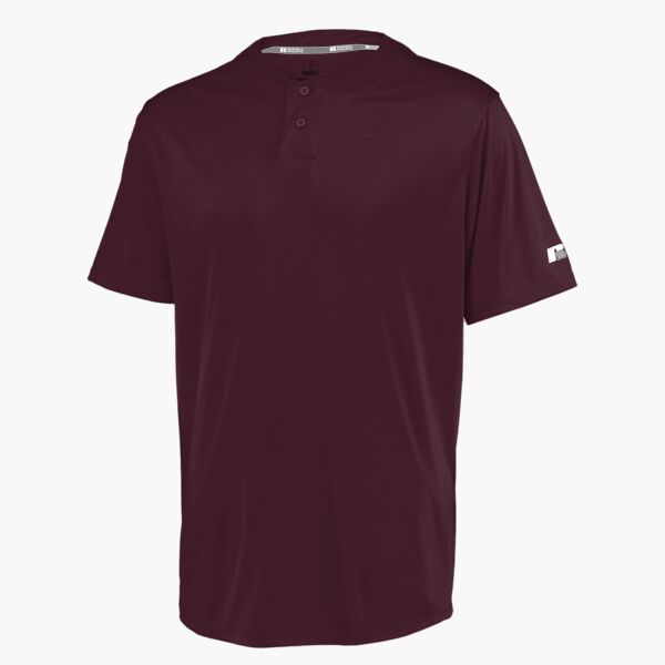 Performance Two-Button Solid Jersey Thumbnail