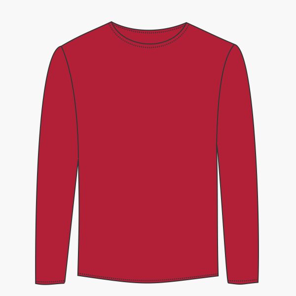 Garment-Dyed Youth Long Sleeve T-Shirt Thumbnail