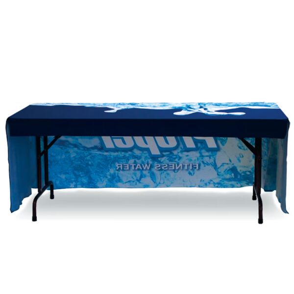 6ft. Table Throw 3-sided with Custom Print Thumbnail