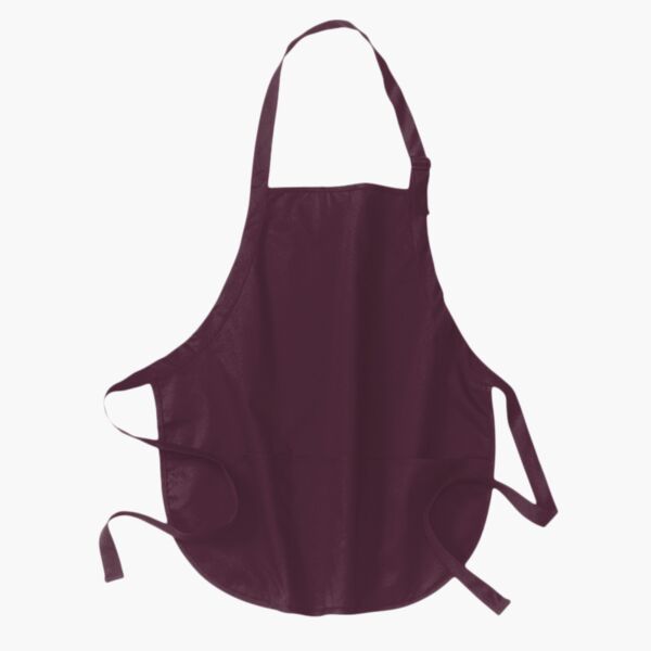 Medium Length Apron with Pouch Pockets Thumbnail