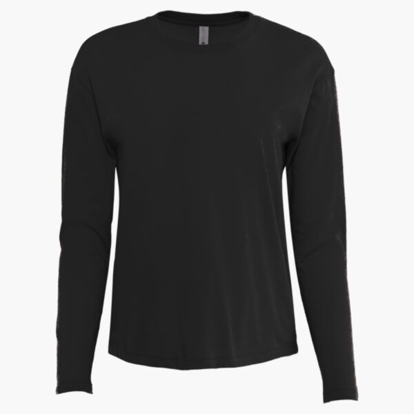 Women's Cotton Relaxed Long Sleeve T-Shirt Thumbnail