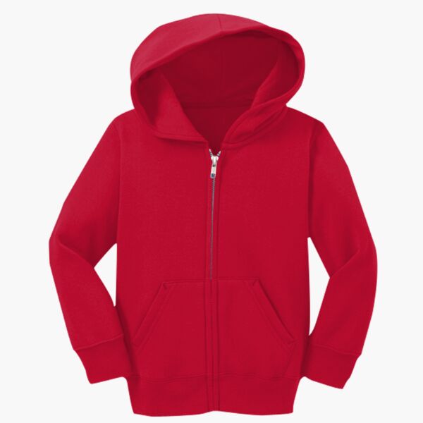 Toddler Core Fleece Full Zip Hooded Sweatshirt Thumbnail