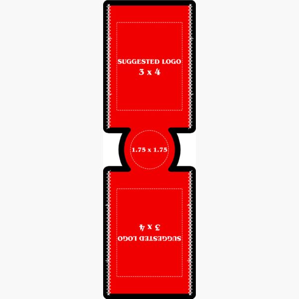 12 oz. Slim Full Color Neoprene Seltzer Coolie Thumbnail