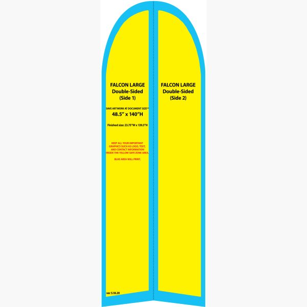 ONE CHOICE® 14 ft. Feather Flag Thumbnail