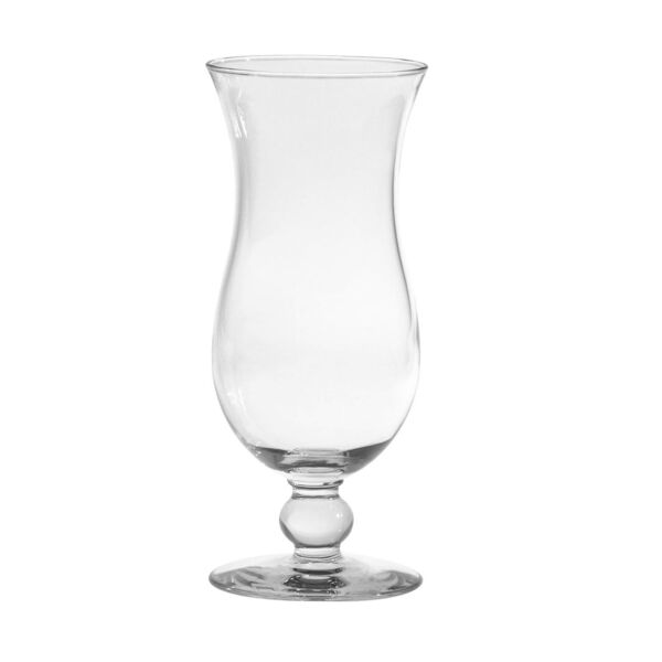 15 Oz. Footed Hurricane Vase Glass Thumbnail