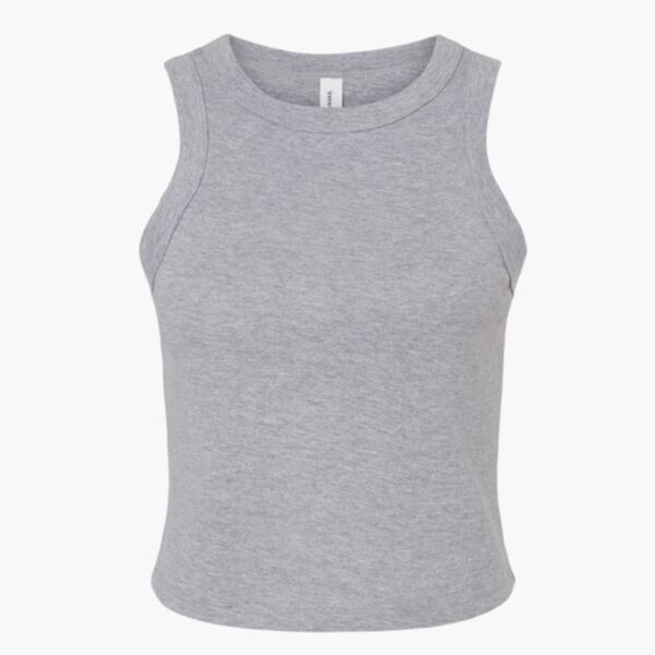 Women's Micro Rib Racer Tank Thumbnail
