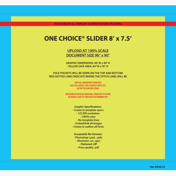 ONE CHOICE® Slider Banner Stands Thumbnail