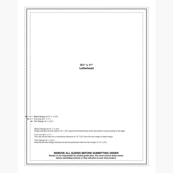 Custom Full Color Letterhead Thumbnail