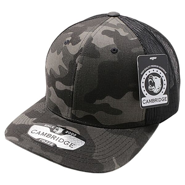 PB222C Pit Bull Cambridge Camo Trucker Hat Thumbnail