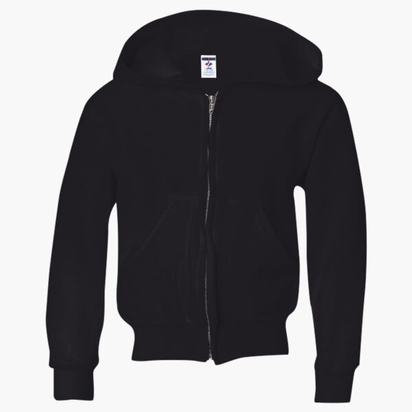 Youth NuBlend® Full-Zip Hooded Sweatshirt Thumbnail