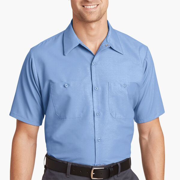 Short Sleeve Industrial Work Shirt Thumbnail