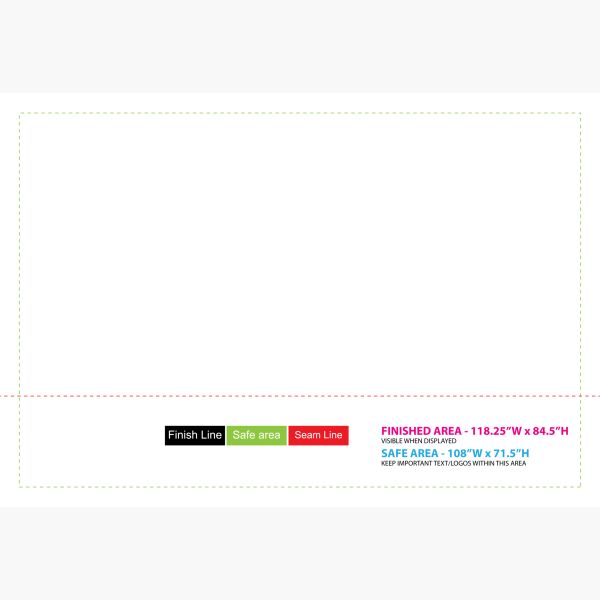 10' Canopy Tent Wall (Dye Sublimated) Double Sided Thumbnail