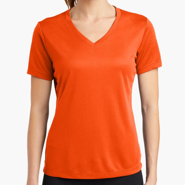 Women's PosiCharge ® RacerMesh ® V Neck Tee Thumbnail