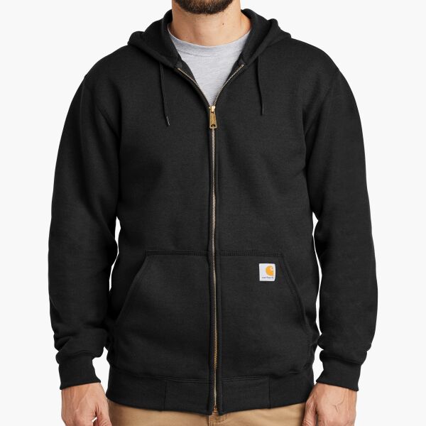 Midweight Hooded Zip Front Sweatshirt Thumbnail