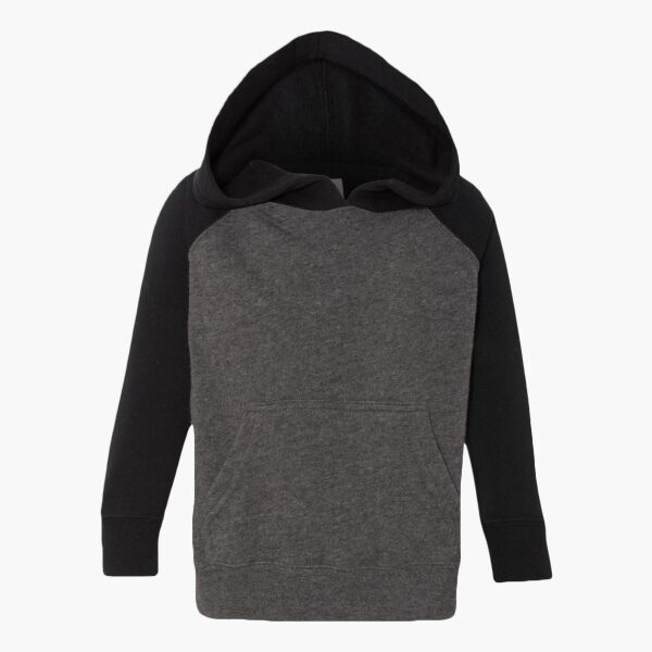 Toddler Special Blend Raglan Hooded Pullover Sweatshirt Thumbnail