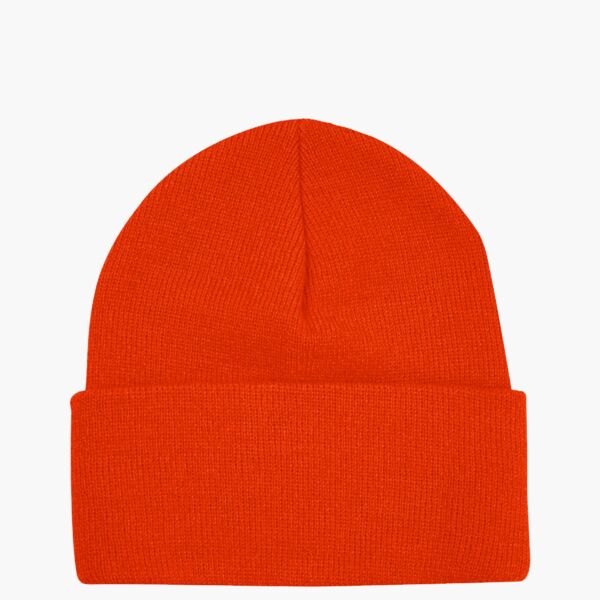 USA-Made 12" Knit Beanie with Cuff Thumbnail