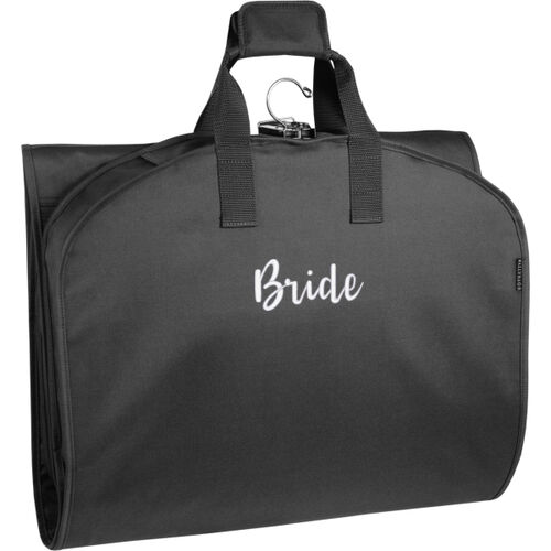 60" Deluxe Travel Garment Bag with Bride Embroidery Thumbnail