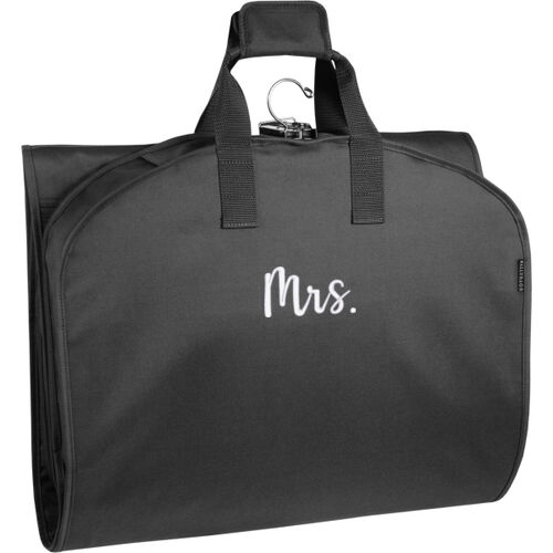 60" Deluxe Travel Garment Bag with Mrs Embroidery Thumbnail