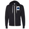 Heathered French Terry Full-Zip Hooded Sweatshirt Thumbnail