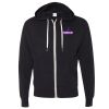 Heathered French Terry Full-Zip Hooded Sweatshirt Thumbnail