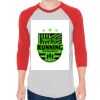 Unisex 50/50 Raglan Three-Quarter Sleeve Tee Thumbnail