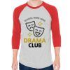 Unisex 50/50 Raglan Three-Quarter Sleeve Tee Thumbnail