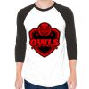 Unisex 50/50 Raglan Three-Quarter Sleeve Tee Thumbnail