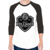 Unisex 50/50 Raglan Three-Quarter Sleeve Tee Thumbnail